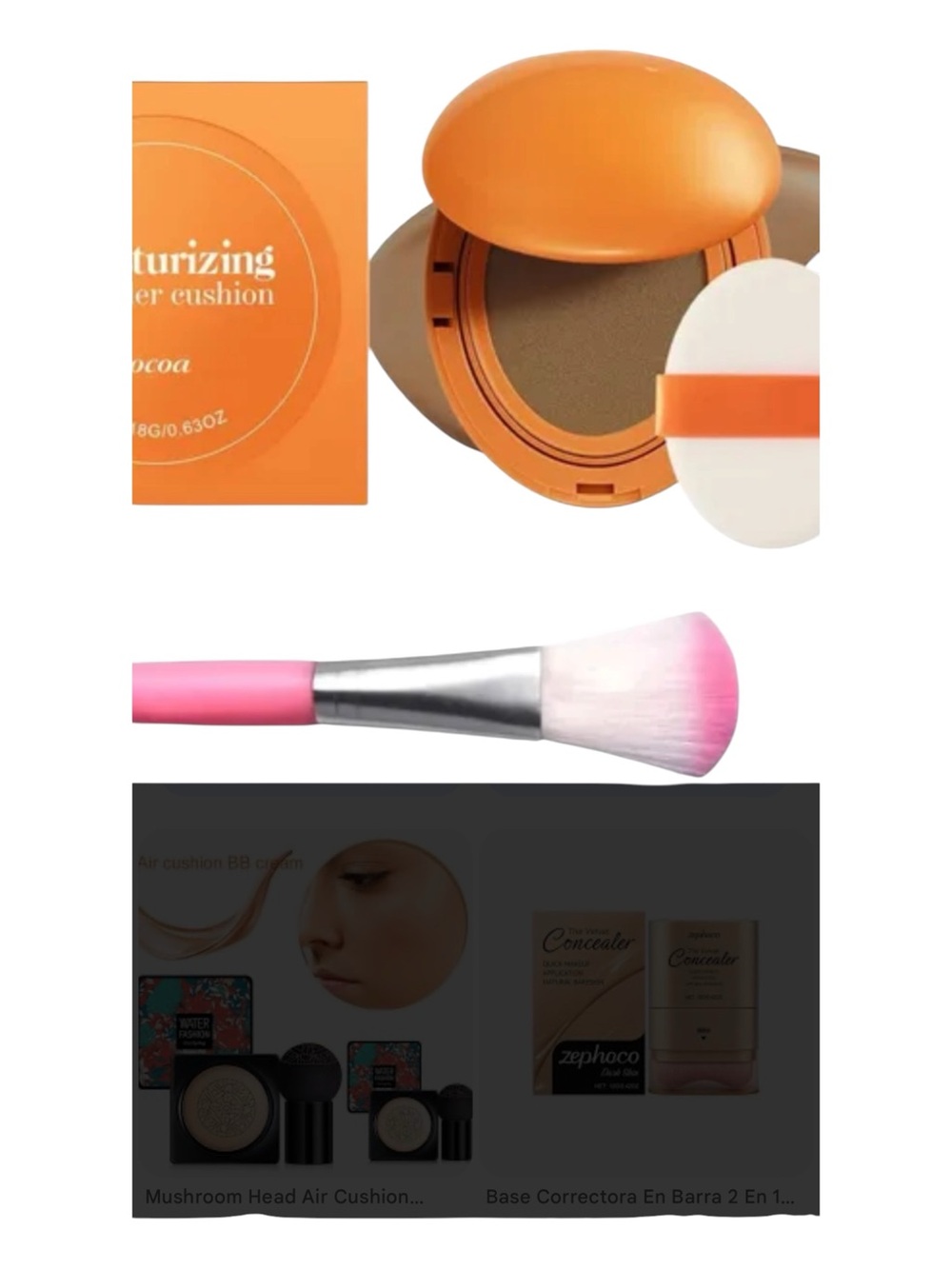 Moisturizing Cushion Concealer- Dark Skin NWT